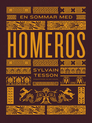 cover image of En sommar med Homeros